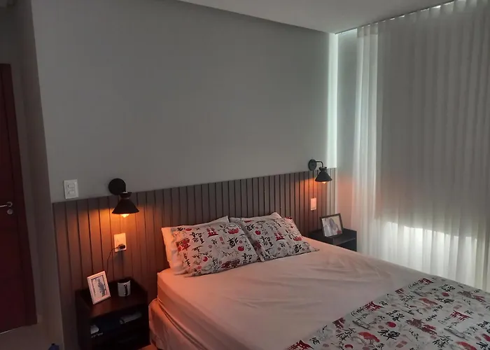Apart Verdemar Confort Com 3 Quartos Para Ate 8 Pessoas Moderno E Funcional E Apenas Poucos Passos Da Praia